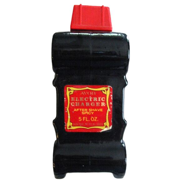 Avon Glass Aftershave Decanter, Electric Charger Automobile Model, Vintage 1970 - Picture 2 of 5